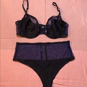 Bra and thong set VS
